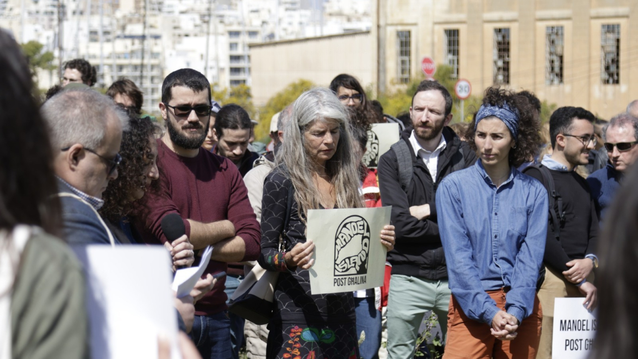 Manoel Island Protest