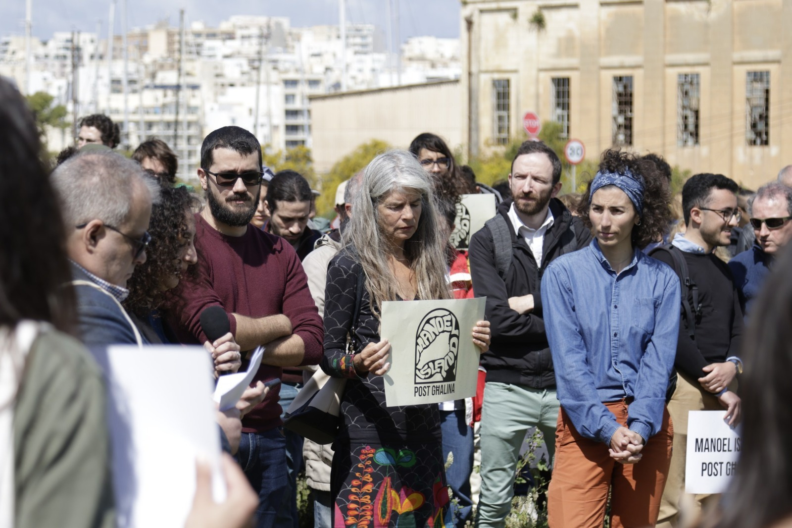 Manoel Island Protest